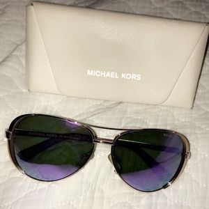 Michael kors purple tint sunglasses